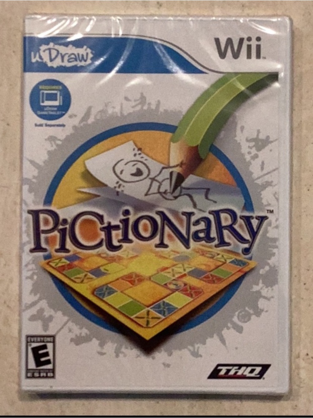 New uDraw Pictionary Nintendo Wii Game Brand New Factory Sealed